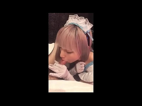 ❤️ Japonský idol [mayuka], kostým francúzskej slúžky, časť 1, fajčenie a honenie s pleťovým mliekom ❤️ Porno vk na sk.libporno.ru ❌